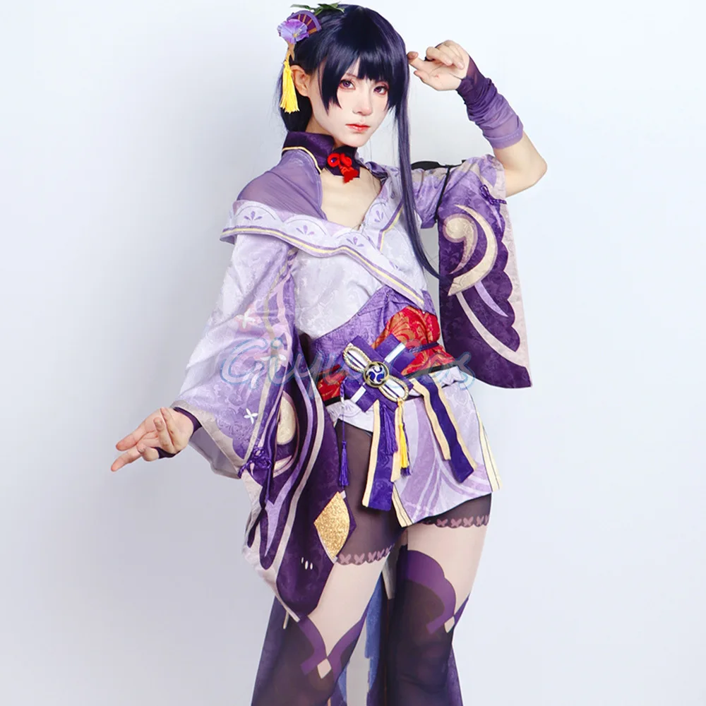 beelzebul raiden shogun cosplay costume genshin impact adulte carnaval uniforme anime halloween fête mascarade femmes jeu beelzebul raiden shogun cosplay costume genshin impact adulte carnaval uniforme anime halloween fête mascarade femmes jeu