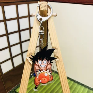 Porte-clés en acrylique Dragon Ball, troncs Goku Buu Piccolo, accessoire de Cosplay Anime Porte-clés en acrylique Dragon Ball, troncs Goku Buu Piccolo, accessoire de Cosplay Anime