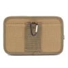 sac banane pour hommes, sac de taille multi compartiments, support pour téléphone portable, sacs en toile avec fermeture éclair, pochette portefeuille pour hommes, outils de voyage