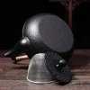 théière en fer faite à la main, bouilloire à thé de style japonais moulé antique pour l'eau bouillante, ensemble d'accessoires, poêle à charbon de bois, service de thé de cuisine