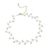 collier de perles tendance, bijoux de mode coréenne pour femmes, chaîne de cou, ras du cou, accessoires, cadeau, collier court, chaîne féminine