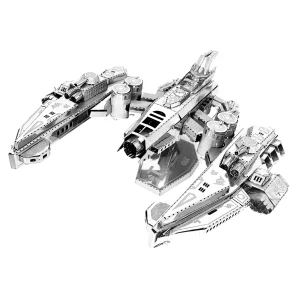 TIE FIGHTER – puzzle 3D en métal, kits de modèles, bricolage, découpé au Laser, jouet pour enfants