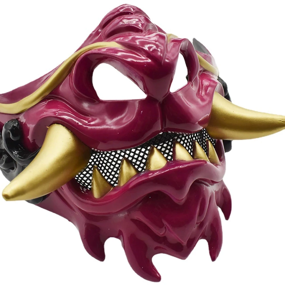 halloween japonais samouraï fantôme diable masque halloween diable guerrier jeu de rôle horreur diable guerrier prajna tueur masque épais halloween japonais samouraï fantôme diable masque halloween diable guerrier jeu de rôle horreur diable guerrier prajna tueur masque épais