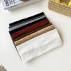 5 pièces 10cm de large bandeau de sport pour les femmes bandeaux absorbant la sueur mode course quotidienne fitness sport yoga bandeaux streetwear