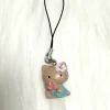 breloque japonaise vacances sexy bikini hello kitty sac pendentif kawaii coquille lapin hello kitty porte clés accessoires mignons ornement