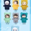 top toy authentique eaki jujutsu kaisen chat oreille peluche série jjk confirmé boîte mystère peluche vinyle poupée porte clés anime figure