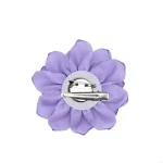 Broche fleur tissu à mode ornement d&rsquo;épingle à collier pour les amateurs mode