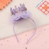 fée mode mignon strass maille couronne couvre chef coiffure style coréen bandeau fille bandeau de cheveux chapeaux cerceau de cheveux