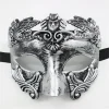 masques pour hommes, mascarade d'ancien guerrier greco roman, accessoires de costume de cosplay pour fête d'halloween, demi masque sexy, accessoires