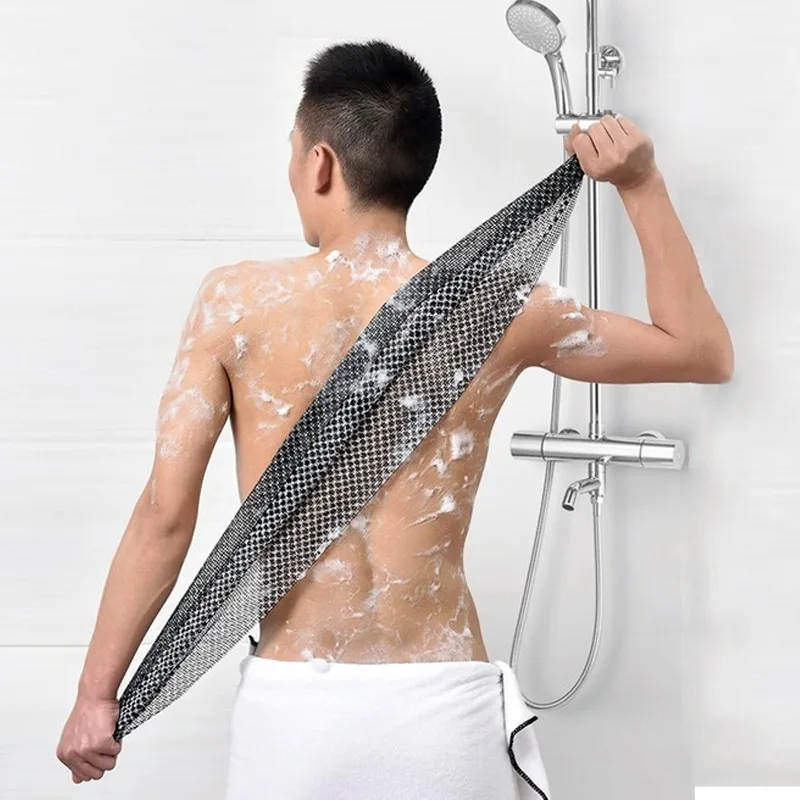 Gant de toilette japonais en Nylon, brosse pour le dos, exfoliant, éponge de douche, accessoires de salle de bain pour le corps Gant de toilette japonais en Nylon, brosse pour le dos, exfoliant, éponge de douche, accessoires de salle de bain pour le corps