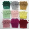 Garniture de plumes de dinde marabout colorées de 2 mètres, 8 à 10cm, artisanat de couture, Plume, robe, chapeau, décor de plumes, frange de ruban