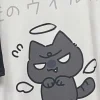 t shirt imprimé dessin animé japonais pour femmes, t shirts kawaii y2k, t shirts grunge, streetwear harajuku, t shirts décontractés pour filles, mode estivale