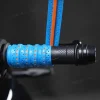 enveloppement de guidon de moto antidérapant en pu, enveloppe de poignée de cyclisme, antidérapante, résistante à l'usure, bande de barre pour améliorer la poignée, 1/2 pièces