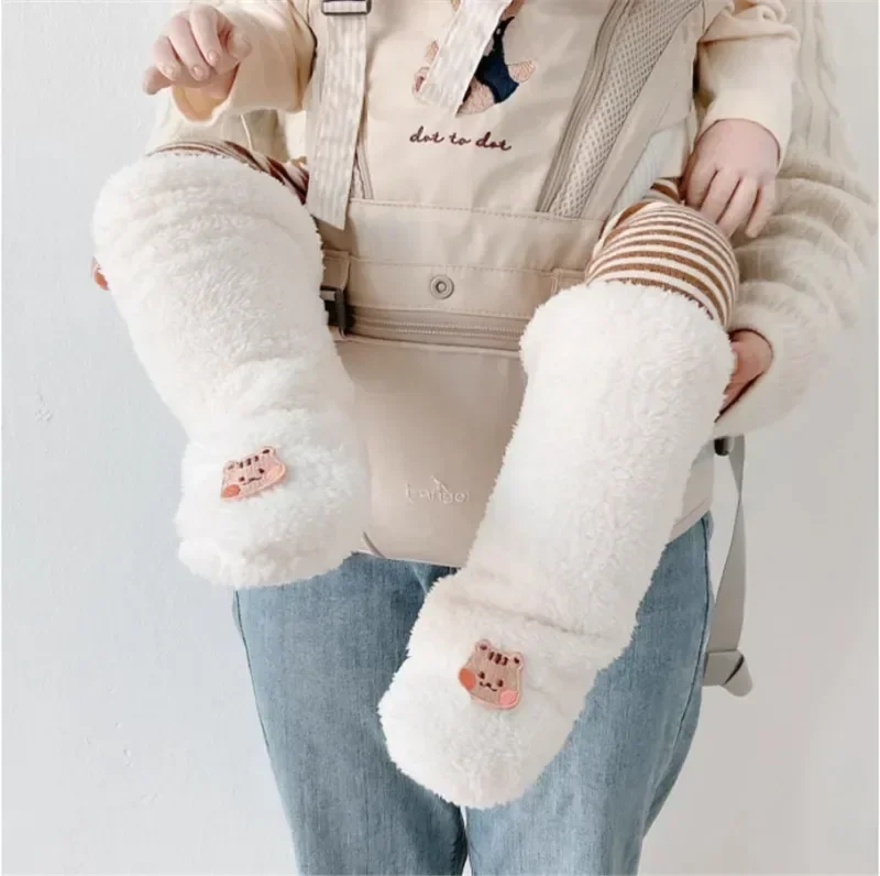 chaussettes d'hiver pour bébé, chaussettes longues épaisses et chaudes pour tout petits, blanches, en peluche, pour nouveau né, antidérapantes, accessoires pour bébé, automne et hiver chaussettes d'hiver pour bébé, chaussettes longues épaisses et chaudes pour tout petits, blanches, en peluche, pour nouveau né, antidérapantes, accessoires pour bébé, automne et hiver
