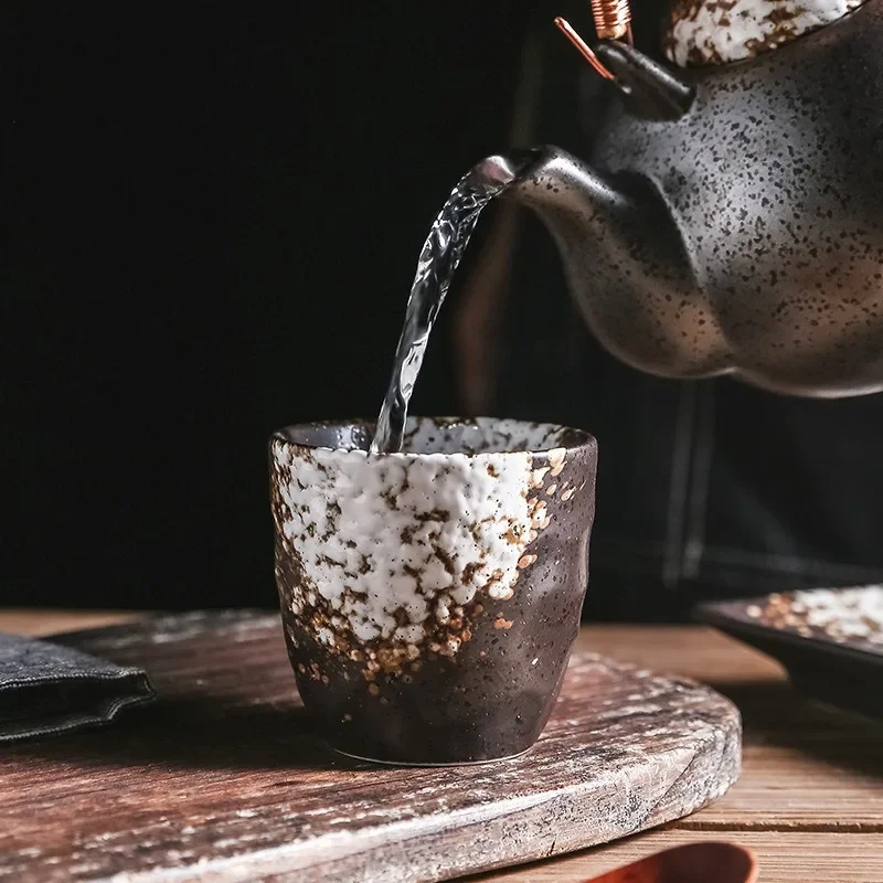 tasse à thé rétro en céramique japonaise, zone estay francs, café matcha, tasse décontractée tasse à thé rétro en céramique japonaise, zone estay francs, café matcha, tasse décontractée