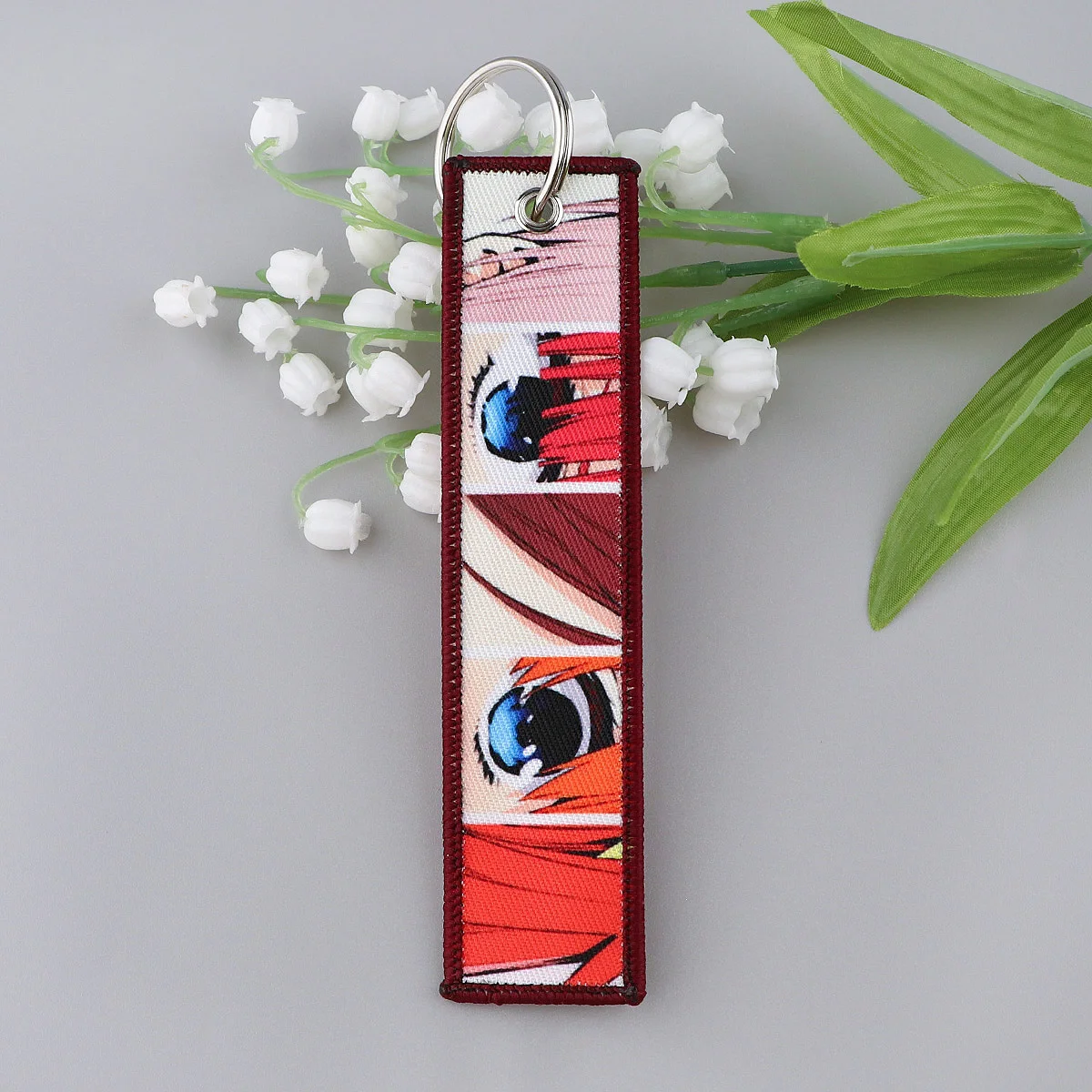 porte clés brodé avec étiquette prédire pour femme, porte clés mignon, voiture d'anime japonais, roman prédire, accessoires de bijoux à la mode, cadeaux porte clés brodé avec étiquette prédire pour femme, porte clés mignon, voiture d'anime japonais, roman prédire, accessoires de bijoux à la mode, cadeaux
