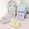 coussin de siège épais kuromi my melody pochacco, motif de dessin animé imprimé, coussin de dossier, décoration de maison de style japonais