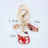mignon unique sac pendentif chat chanceux enfants décoration style japonais pendentif carpe streamer femmes porte clés voiture porte clés