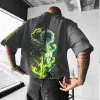 demon slayer 2025 nouveau t shirt anime collection personnage imprimé avec teegamechanger marque unisexe coton streetwear tenue décontractée