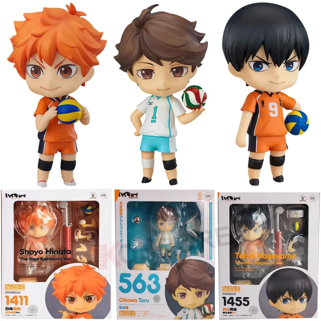 Haikyuu!! Figurine d’anime # 1411 Figurine d’action Shoyo Hinata # 1455 Tobio Kageyama/Oikawa Tooru/Kozume Kenma Figurine modèle poupée jouets Haikyuu!! Figurine d’anime # 1411 Figurine d’action Shoyo Hinata # 1455 Tobio Kageyama/Oikawa Tooru/Kozume Kenma Figurine modèle poupée jouets