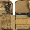 votagoo edc pochette à outils organisateur de poche pochette à outils molle pour hommes, organisateur compact en nylon pour multi outils