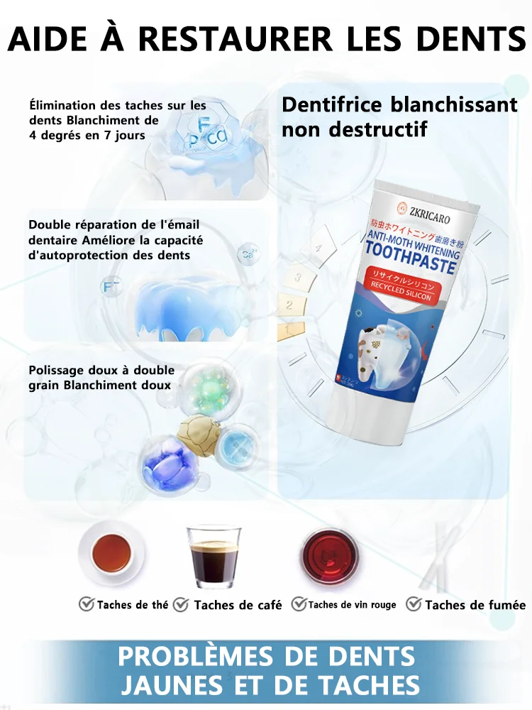 dentifrice blanchissant les dents 5d blanchiment des dents hygiène buccale dentifrice nettoyant haleine fraîche dentifrice dentifrice blanchissant les dents 5d blanchiment des dents hygiène buccale dentifrice nettoyant haleine fraîche dentifrice