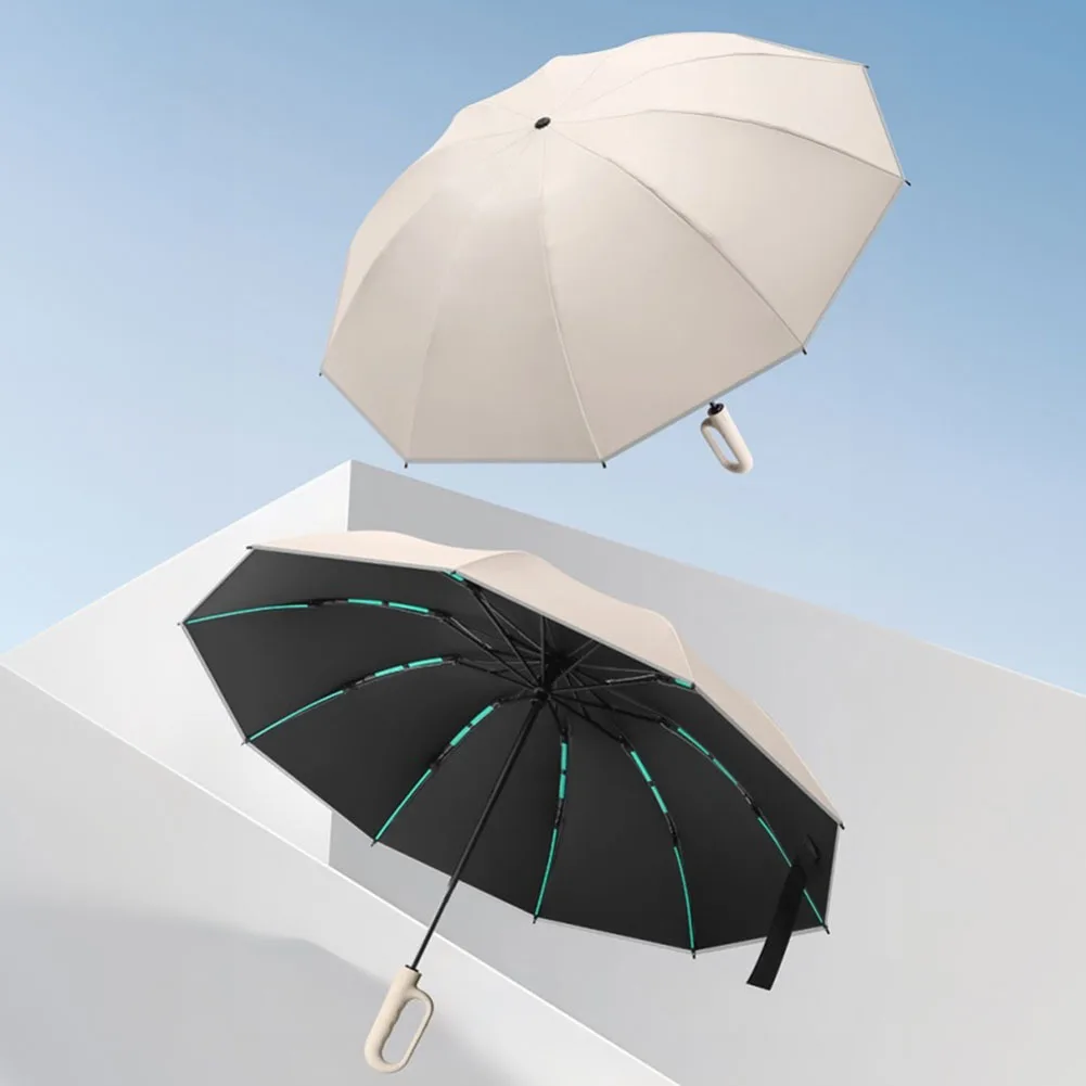 parapluie entièrement automatique, couleur unie, pliable, grand format, pare soleil d'extérieur, protection uv, portable et automatique parapluie entièrement automatique, couleur unie, pliable, grand format, pare soleil d'extérieur, protection uv, portable et automatique