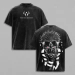 Y2k High Street Vintage lavé Anime Jujutsu Kaisen Ryomen Sukuna T-shirt graphique Vintage vêtements coton à manches courtes unisexe Y2k High Street Vintage lavé Anime Jujutsu Kaisen Ryomen Sukuna T-shirt graphique Vintage vêtements coton à manches courtes unisexe