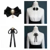 ruban formel jk uniforme cravate uniforme chemise accessoire imitation perle mariage cravate ruban broches cravates jk nœud papillon