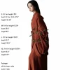 robe hanfu en coton et lin pour femmes, ensemble hanfu traditionnel chinois, costume de carnaval d'halloween cosplay, robe hanfu rouge pour femmes