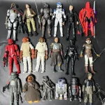 Star Wars série noire mandalorien Boba Fett Stormtrooper trappeur loup Obi-Wan Kenobi figurine modèle jouet passe-temps cadeau Star Wars série noire mandalorien Boba Fett Stormtrooper trappeur loup Obi-Wan Kenobi figurine modèle jouet passe-temps cadeau