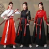 Robe Hanfu Tang Kimono Brodée de Style Chinois pour Femme, Costume de brevWushu, Cosplay Traditionnel, Vêtements financièrement Robe Hanfu Tang Kimono Brodée de Style Chinois pour Femme, Costume de brevWushu, Cosplay Traditionnel, Vêtements financièrement