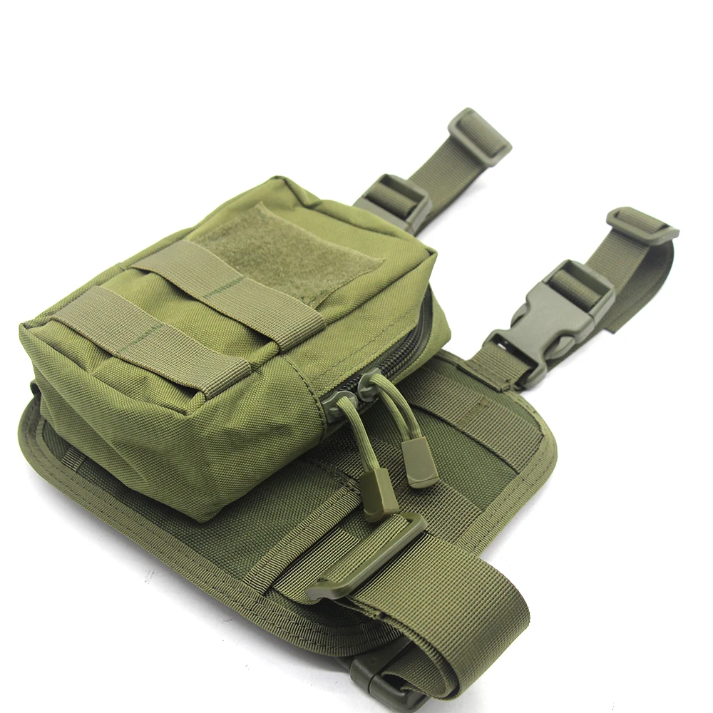 pochette tactique molle edc, pochette utilitaire compacte 600d, sac à outils polyvalent, sac de rangement, sacs à outils avec panneau de plate forme de cuisse pochette tactique molle edc, pochette utilitaire compacte 600d, sac à outils polyvalent, sac de rangement, sacs à outils avec panneau de plate forme de cuisse
