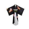 kibutsuji muzan cosplay costumes d'halloween pour femmes, kimetsu no yaiba anime uniformes, vêtements kimono, robes perruque pour carnaval