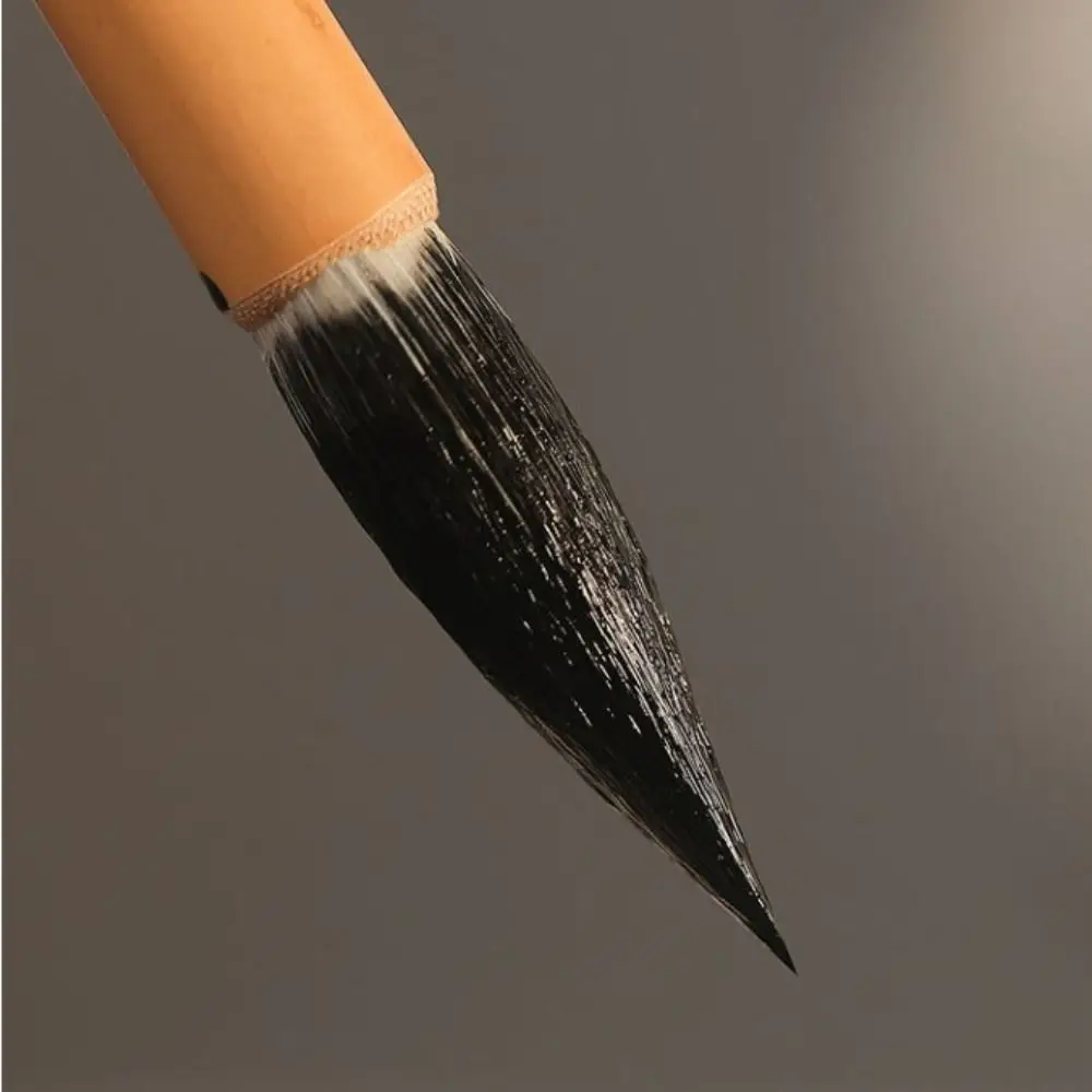 pinceau de calligraphie traditionnelle chinoise, peinture à l'huile, aquarelle, écritures, brosse d'écriture, poils de loup en bambou, pinceau d'art pinceau de calligraphie traditionnelle chinoise, peinture à l'huile, aquarelle, écritures, brosse d'écriture, poils de loup en bambou, pinceau d'art