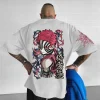 demon slayer 2025 nouveau t shirt anime collection personnage imprimé avec teegamechanger marque unisexe coton streetwear tenue décontractée