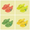 mode eva banane tongs été anti dérapant pantoufles pour femmes hommes vêtements de plage chaussures plates diapositives sandales plage