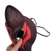 masque de renard, masques de mascarade d'animaux à faire soi même, accessoire de costume de cosplay de loup pour fête d'halloween à peindre