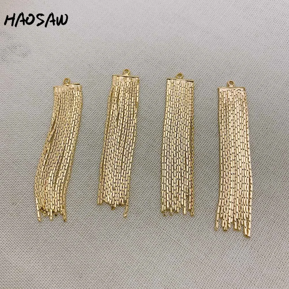 haosaw – lot de 4 pièces, accessoires de bijoux/soudé/boucles d'oreilles diy/chaîne serpent/plaqué or véritable/fait à la main/résultats de boucles d'oreilles haosaw – lot de 4 pièces, accessoires de bijoux/soudé/boucles d'oreilles diy/chaîne serpent/plaqué or véritable/fait à la main/résultats de boucles d'oreilles