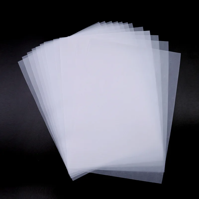 Papier calque A4 blanc translucide, 50 feuilles de papier pour croquis, copie de dessin pour étudiants, calligraphie, écriture, fournitures d’art Papier calque A4 blanc translucide, 50 feuilles de papier pour croquis, copie de dessin pour étudiants, calligraphie, écriture, fournitures d’art