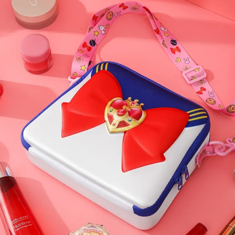 Sac messager coréen Sailor Moon pour femme, dessin animé japonais 3D azole, sac à une seule initiative, grande capacité, Ins, Tsuk37Usagi Sac messager coréen Sailor Moon pour femme, dessin animé japonais 3D azole, sac à une seule initiative, grande capacité, Ins, Tsuk37Usagi