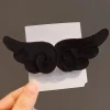 super mignon ange aile en peluche épingle à cheveux enfants fille pince à cheveux accessoires barrettes hairgrip coiffure chapeaux pince à cheveux ornements
