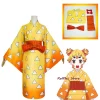 anime divertissement district périphérique, kamado tanjirou hashibira inosuke cosplay costume, kimono halloween carnaval imbibé perruque