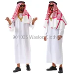 Hommes arabie arabe Sheikh Costume berger Prince arabe Cosplay pour adulte Fantasia pourim Halloween Costumes Hommes arabie arabe Sheikh Costume berger Prince arabe Cosplay pour adulte Fantasia pourim Halloween Costumes