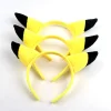 Accessoires pour cheveux de dessin animé Pokemon, bandeau Pikachu, oreilles mignonnes, couvre-chef de poupée en peluche, personnalisation de Selfie Accessoires pour cheveux de dessin animé Pokemon, bandeau Pikachu, oreilles mignonnes, couvre-chef de poupée en peluche, personnalisation de Selfie