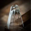 tasse à thé en verre de style japonais, tasse à saké faite à la main, verre de dégustation de whisky de bar, verre à boire transparent pour liqueur, tasse élégante