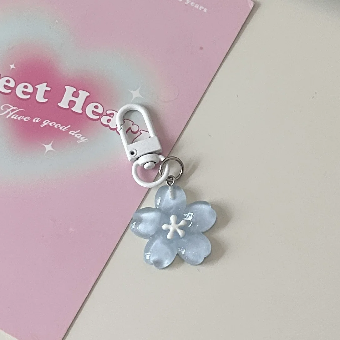 porte clés simulé sakura en résine, fleur de cerisier, pendentif jelly sakura, pendentif romantique, fleur translucide, poupée porte clés simulé sakura en résine, fleur de cerisier, pendentif jelly sakura, pendentif romantique, fleur translucide, poupée