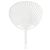 uchiwa ventilateur japonais créatif durable en plastique blanc, kit de bricolage, cadre pour artisanat, ventilateur à main exécutif, 10 pièces