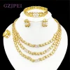 Ensembles de bijoux de couleur or pour femmes ensembles de colliers pour femmes bijoux de mode ensembles de bijoux Ensembles de bijoux de couleur or pour femmes ensembles de colliers pour femmes bijoux de mode ensembles de bijoux