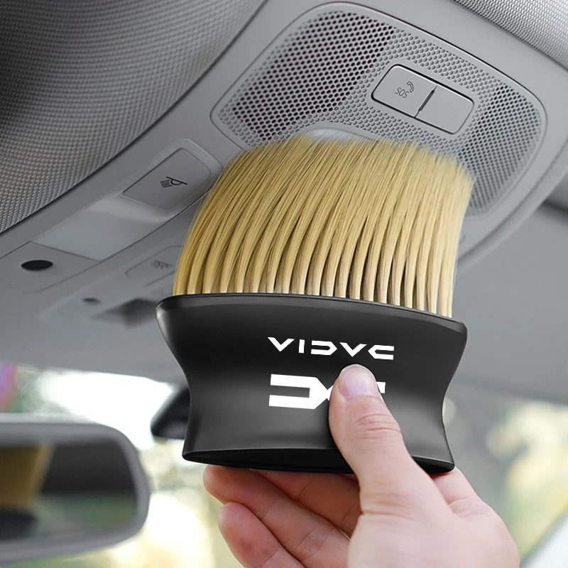brosse douce pour balayage intérieur de voiture, outil de nettoyage de sortie d'air pour dacia logan sandero duster lodgy spring jogger dokker stepway brosse douce pour balayage intérieur de voiture, outil de nettoyage de sortie d'air pour dacia logan sandero duster lodgy spring jogger dokker stepway